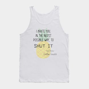 Head Detective Carlton Lassiter, Psych Tank Top